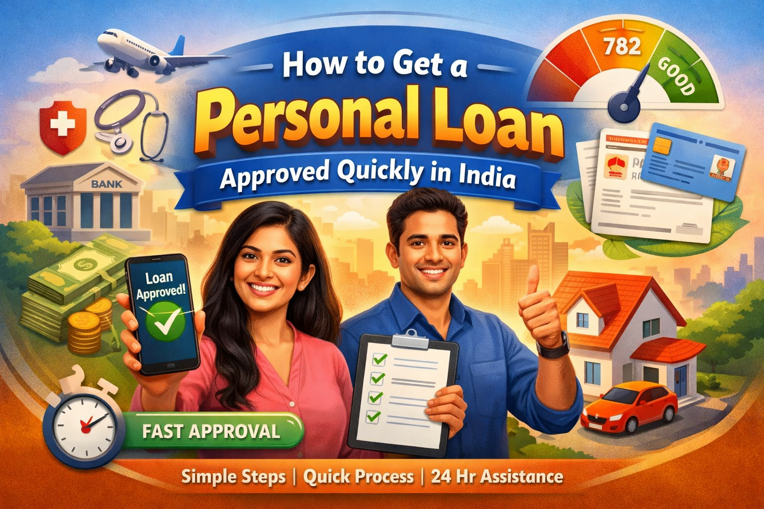 How to Get a Personal Loan Approved Quickly in India | Complete Guide